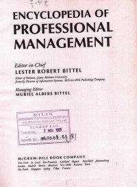 Encyclopedia of Professional Management