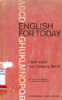 English for Today Book Four Our Changing World by The National Council of Teachers of English