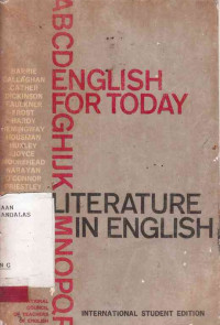 English for Today Literature in English Book Six