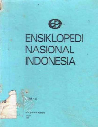 Ensiklopedi Nasional  Indonesia Jilid 10