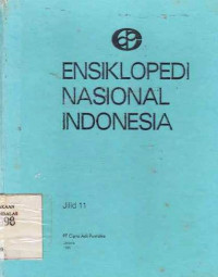 Ensiklopedi Nasional  Indonesia Jilid 11