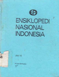 Ensiklopedi Nasional Indonesia Jilid 16