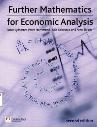 Further Mathematics For Economics Analysis