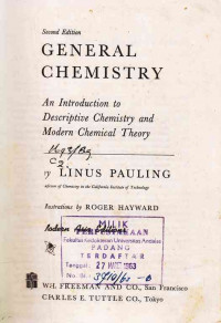 General Chemistry   An Introduction to Descriptive Chemistry and Modern Chemical Theory