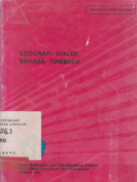 GEOGRAFI Dialek Bahasa Tombulu / M. Salea et.al.