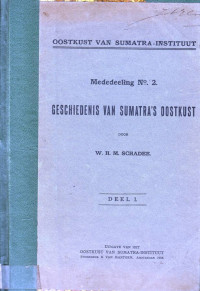 Geschiedenis Van Sumatras Ooostkust