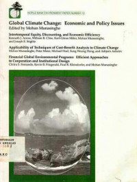 Global Climate Change : Economic and Policy Issues