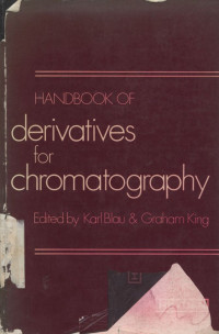 Handbook of Derivatives for Chromatography