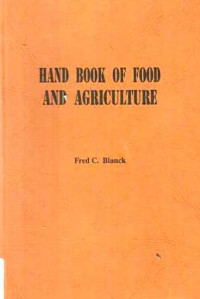 Hand Book of Food and Agriculture