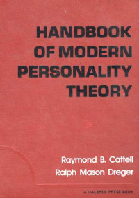 Handbook Of Modern Personality Theory