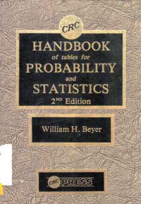 CRC Handbookof Tables for Probability and Statistics