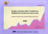 Harga Konsumen Nasional Beberapa Barang dan Jasa 2005