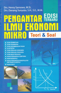 Pengantar Ilmu Ekonomi Mikro Teori & Soal