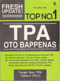 TPA OTO BAPPENAS : TOP NO.1