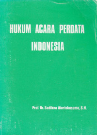 Hukum Acara Perdata Indonesia