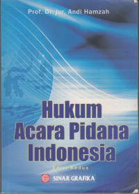 Hukum Acara Pidana Indonesia