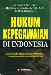 Hukum Kepegawaian di Indonesia