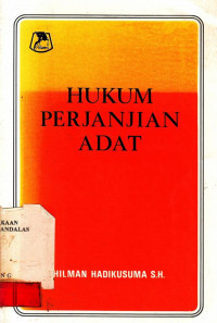 Hukum Perjanjian adat