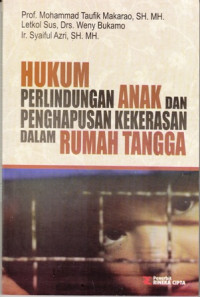 Hukum Perlindungan Anak Dan Penghapusan Kekerasan Dalam Rumah Tangga