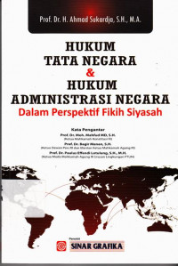 Hukum Tata Negara Dan Hukum Administrasi Negara Dalam Perspektif Fikih Siyasah