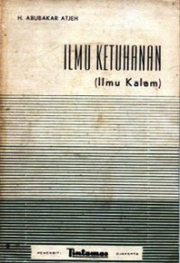 Ilmu Ketuhanan( Ilmu Kalam / Abubakar Atjeh