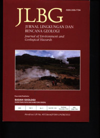 Jurnal Lingkungan dan Bencana Geologi 5 artikel : Vol. 5, No. 3, Desember 2014