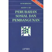 Perubahan Sosial Dan Pembangunan