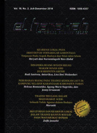 El harakah Jurnal Budaya Islam 7 artikel Vol. 16, No. 2, Juli - Desember 2014