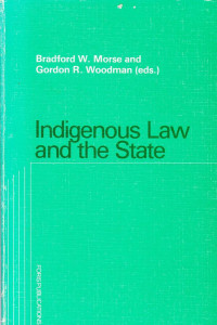 Indigenous law and the State