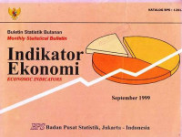 Buletin Statistik Bulanan Mounthly Statistical Bulletin Indikator Ekonomi Economic Indicators September 1999