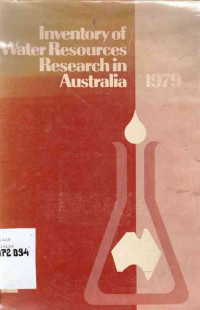 Inventory of Water Resources Research in Australia 1979