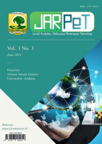 Jurnal Andalas : Rekayasa dan Penerapan Teknologi (JARPeT) Vol 1 No 1, Juni 2021