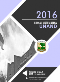 Jurnal Matematika Unand : Vol 5, No 1 (2016)