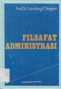 Filsafat Administrasi