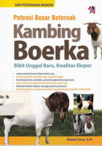 Potensi Besar Beternak Kambing Boerka Bibit Unggul BaruKwalitas Ekspor