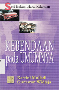 Kebendaan pada Umumnya