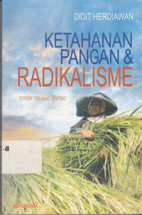 Ketahanan Pangan Dan Radikalisme