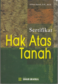 Sertifikat Hak Atas Tanah