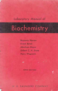 Laboratory Manual Of Biochemistry