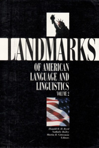 Landmarks of American Language and Linguistics Volume 2