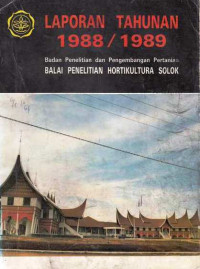 Laporan Tahunan 1988/1989