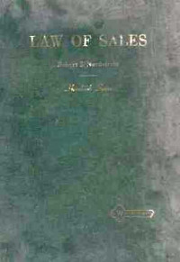 Handbook Of The Law Of Sales