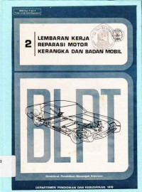 Lembaran Kerja Raparasi Motor Kerangka dan Badan Mobil 2