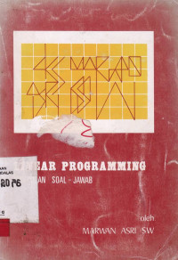 Linear Programming : Kumpulan Soal Jawab