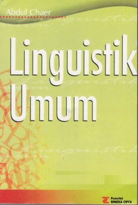 Linguistik Umum / Abdul Chaer