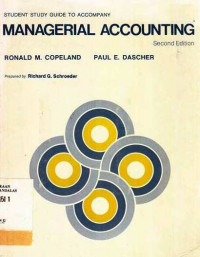 Managerial Accounting