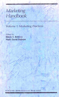 Marketing Handbook Volume I: Marketing Practices