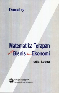 Matematika Terapan untuk Bisnis dan Ekonomi