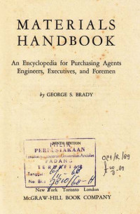 Materials Handbook