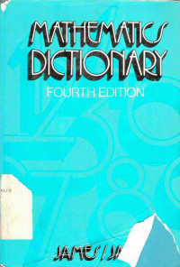 Mathematics Dictionary Fourth Edition